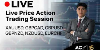Live Price Action Trading Session – Gold, Forex, Crypto and Indices