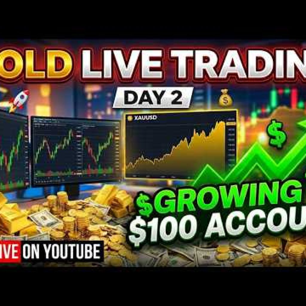 Day 2 – Live Growing $100 Account with PT Scalper Pro MT5 EA | TradingBotLab