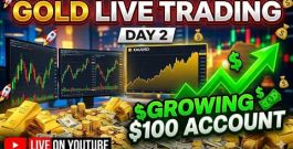 Day 2 – Live Growing $100 Account with PT Scalper Pro MT5 EA | TradingBotLab