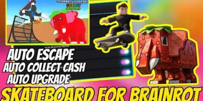 [NEW] Skateboard for Brainrots Script 🔥 AUTO SECRET + AUTO COLLECT + AUTO BRAINROT (2026)