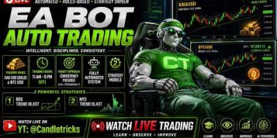 Live AI Trading Bot | XAUUSD & BTCUSD | Real-Time Automated Strategy | 01-05-2026