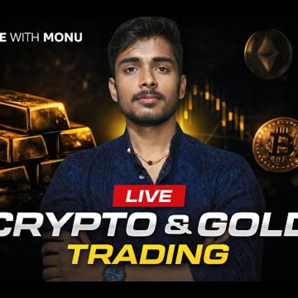 GOLD &crypto live trading 244/2026📉🚀📊