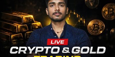 GOLD &crypto live trading 244/2026📉🚀📊