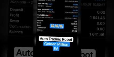 #autotrading #trading #autotradingsoftware #currencyexchange #boomandcrash #forex #goldenmillionea