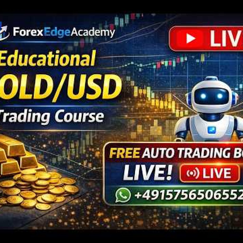 Live GOLD/USD – XAUUSD Trading Stream – Live ForexEdge Auto Bot Trading Session – 27 April 2026