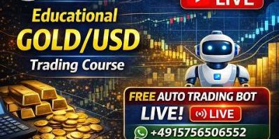 Live GOLD/USD – XAUUSD Trading Stream – Live ForexEdge Auto Bot Trading Session – 27 April 2026