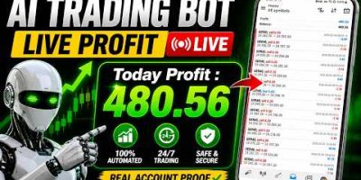 This AI Bot Made Me $480 Today 🤖 Live Forex Trading 2026#trading #forex #fxtrading #success