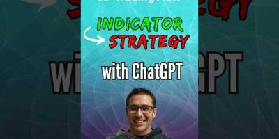 Turn TradingView Indicators into Strategies with ChatGPT #tradingview
