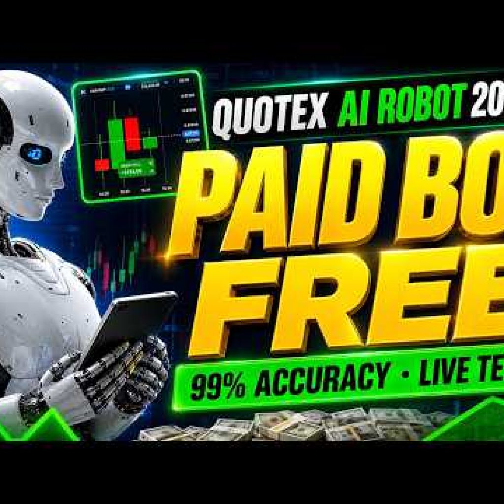 Quotex Paid Trading Bot Free 2026 🔥 | Best AI Trading Robot 99% Accuracy Live Test | Quotex Trading