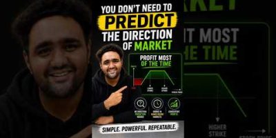 Secret Options Strategy That Works Without Market Prediction #nifty #optionselling #optionstrading