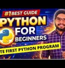 #10 How to Write First Python Program? | Python Tutorials For Beginners