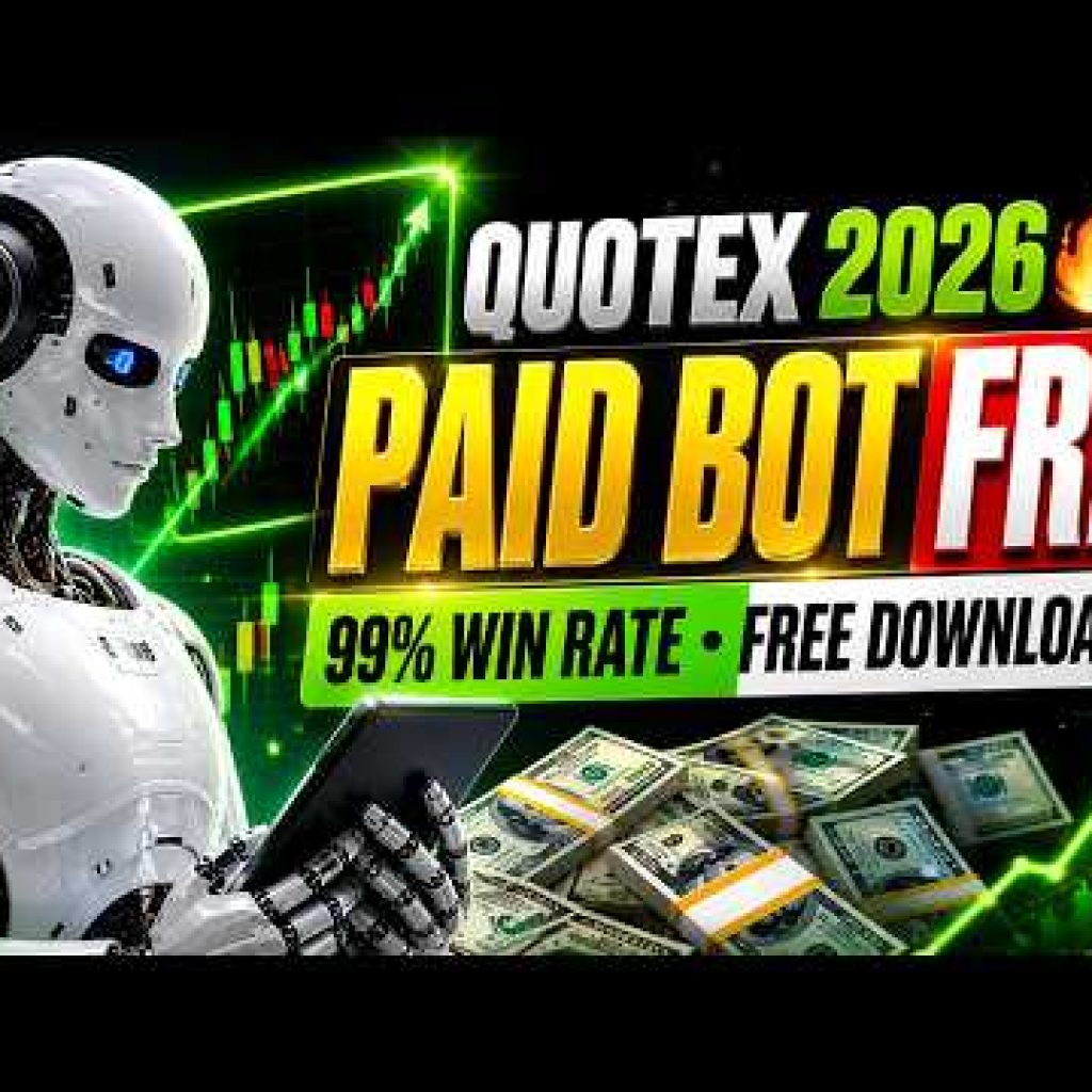 Quotex Paid Trading Bot Free 2026  | Best 99% Accurate AI Trading Robot | Quotex Trading