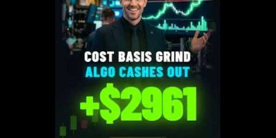 +$2,961 in 30 Minutes on $PMAX. Algo Doubled Down Twice and Still Won 🤖