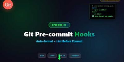 Git Pre-commit Hooks Tutorial 2025: Auto-format + Lint Before Commit | Zero to Hero Ep.5