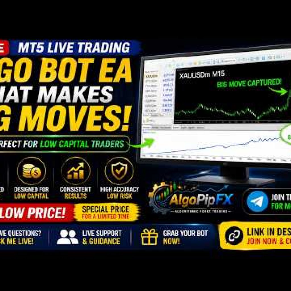 Algo Bot’s Live GOLD Trading | ALGO Trading On GOLD | Low Capital ALGO BOT #goldtrading #xauusd