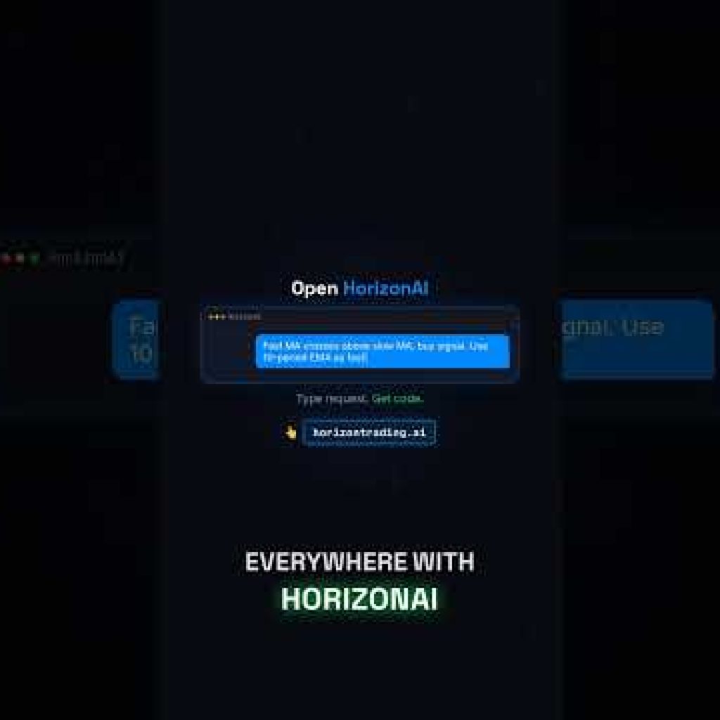 Code MA Cross Strategy in Pine Script [FREE] #pinescript #tradingview #horizonai #maCross
