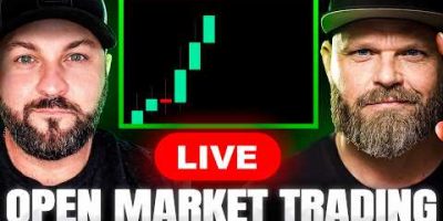 CRYPTO TRADING The Market Open | Bitcoin, NASDAQ, Gold & Oil