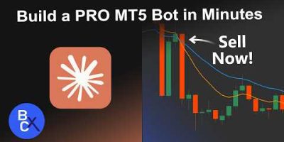 🟧Build a PRO MT5 Trading Bot in Minutes using Claude 4.6 (EMA/SMA Crossover) | Download FREE!