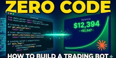 How to Actually BUILD a CLAUDE TRADING BOT (10 Minutes)