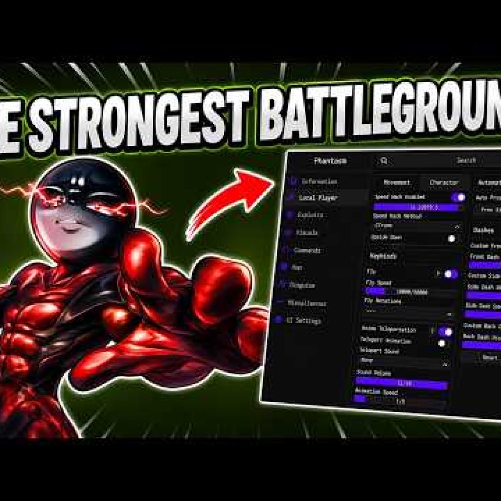 NEW The Strongest Battlegrounds Script 2026 (NO KEY) 🔥 Auto Attack + Anti Stun + Auto Block