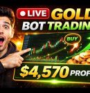 [LIVE] XAUUSD $1,000 to $10,000 Gold Trading | Forex Live Trading + Signals | LiveGTL EA Bot