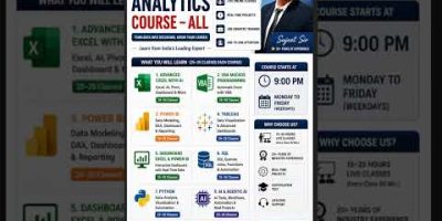 Master Data Analytics & AI in 2024! 📈 (Free 5-Day Demo) #IPTExcelSchool