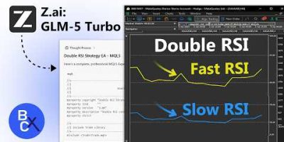 FREE CODE! | The Easy Build a Trading Bot with GLM-5 AI (Double RSI Trading) #mt5ea