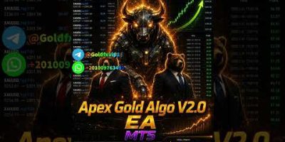Apex Gold Algo V2.0.EA MT5 Automated Forex Robot FREE DOWNLOAD الاكسبرت الأكثر ربحا في الفوركس