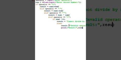 Build Calculator using Python 🧮 #pythonlearning #learningstatus #pythonminiproject #codinglife
