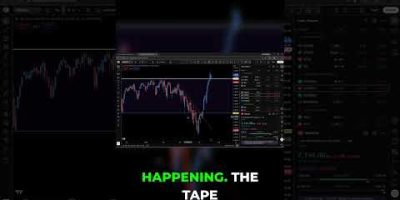 DON’T EVER FIGHT THE TAPE TRADING!