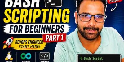 “Bash Scripting for Beginners Part 1 Complete Beginner Guide with Examples