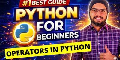 #18 Operators in Python | Python Tutorials For Beginners