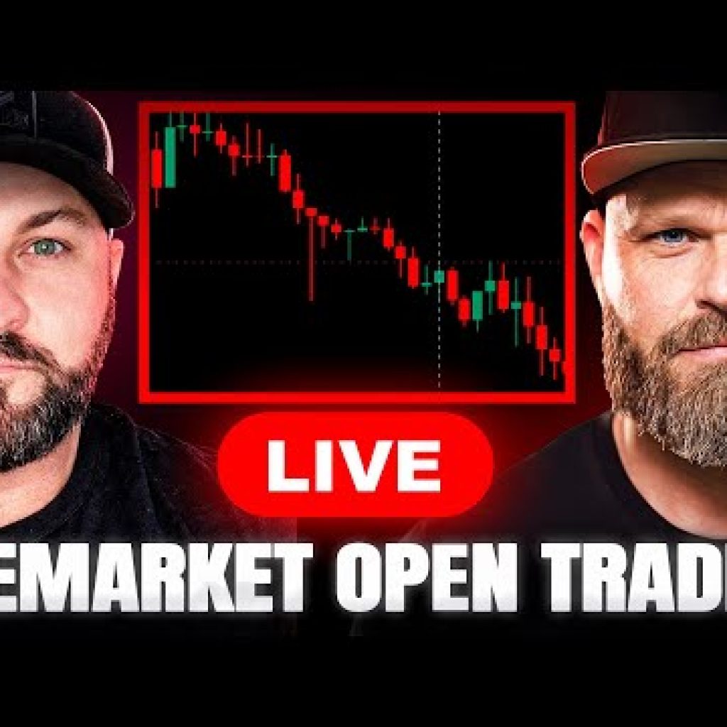 CRYPTO TRADING Before Market Open | Bitcoin, NASDAQ, Gold & Oil