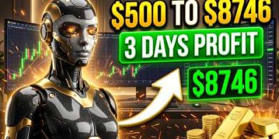 Best Forex EA 2026? 😱 $500 to $8746 in 3 Days | KhaibarEA Gold Scalping Bot #Algoea