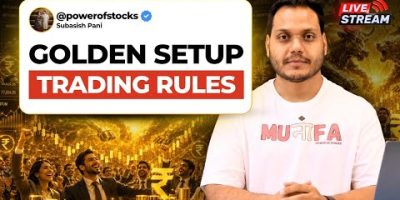 Live Market Golden setup | Trading Rules