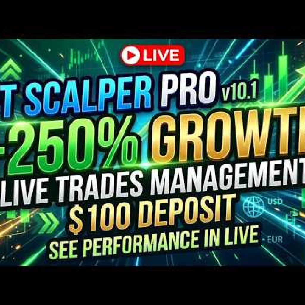 167% Growth Already Done On $100 Deposit – PT Scalper Pro v10.1 MT5 EA | TradingBotLab