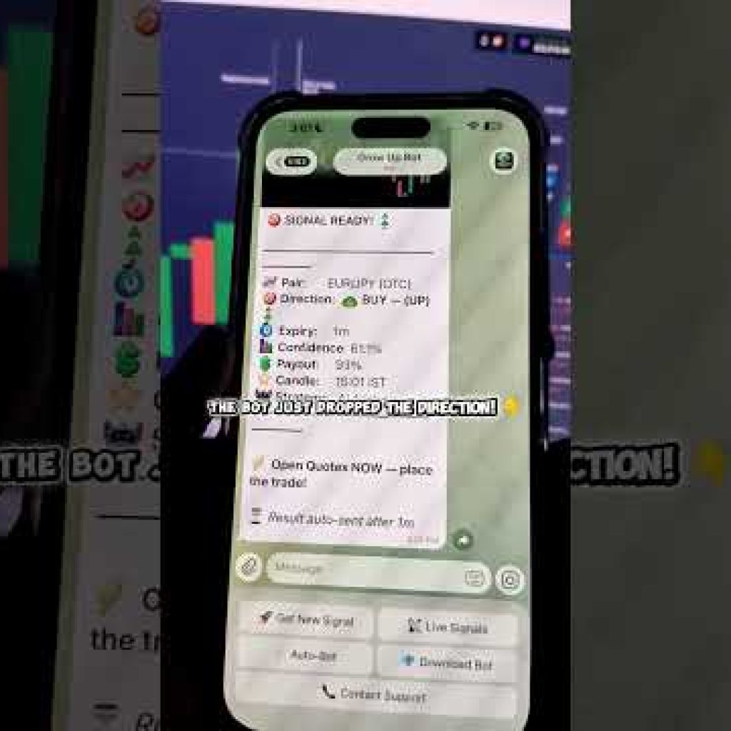 The Easiest Free Telegram Bot for Quotex Trading? 💸 #shorts