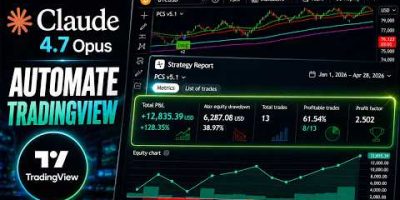 Claude AI Automated My 50 EMA Scalping Strategy | Full Results