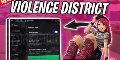 Violence District OP Script *GODMODE & INVISIBLE* Auto/No Skillcheck, Hitbox, Aimbot, Esp & More