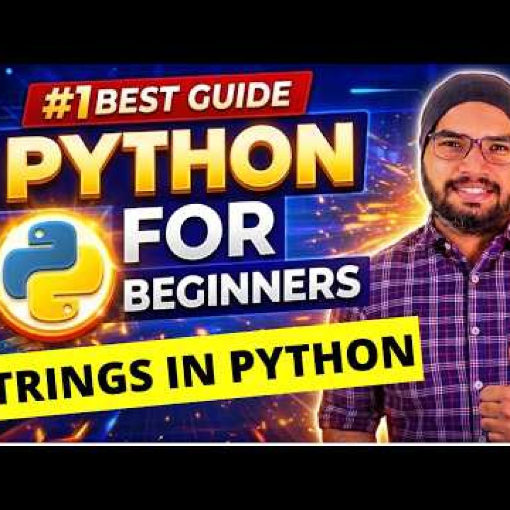#19 Strings in Python | Python Tutorials For Beginners