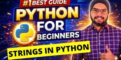 #19 Strings in Python | Python Tutorials For Beginners