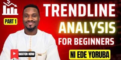 TrendLine Explained In Yoruba For Beginner Traders | Forex | Crypto | Stocks  | Indices | Commodity