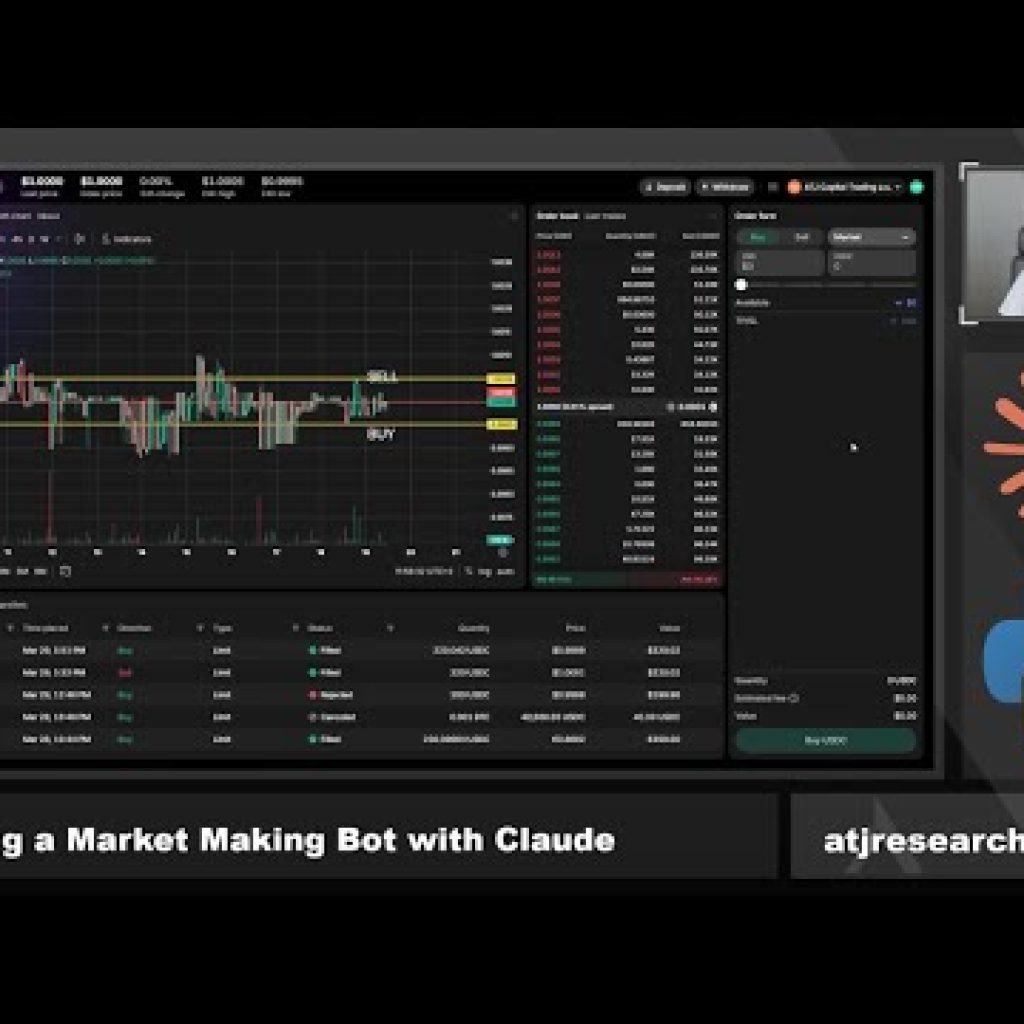 Coding a Market Making Bot with Claude
