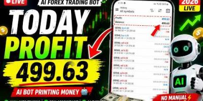 Live Forex Trading With AI 🤖 | Best Trading Robot Strategy 2026#fxtrading #trading #forex #trader
