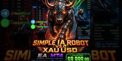 Simple IA Robot V3 XAUUSD EA MT4 Automated Forex Robot FREE DOWNLOAD الاكسبرت الأكثر ربحا في الفوركس