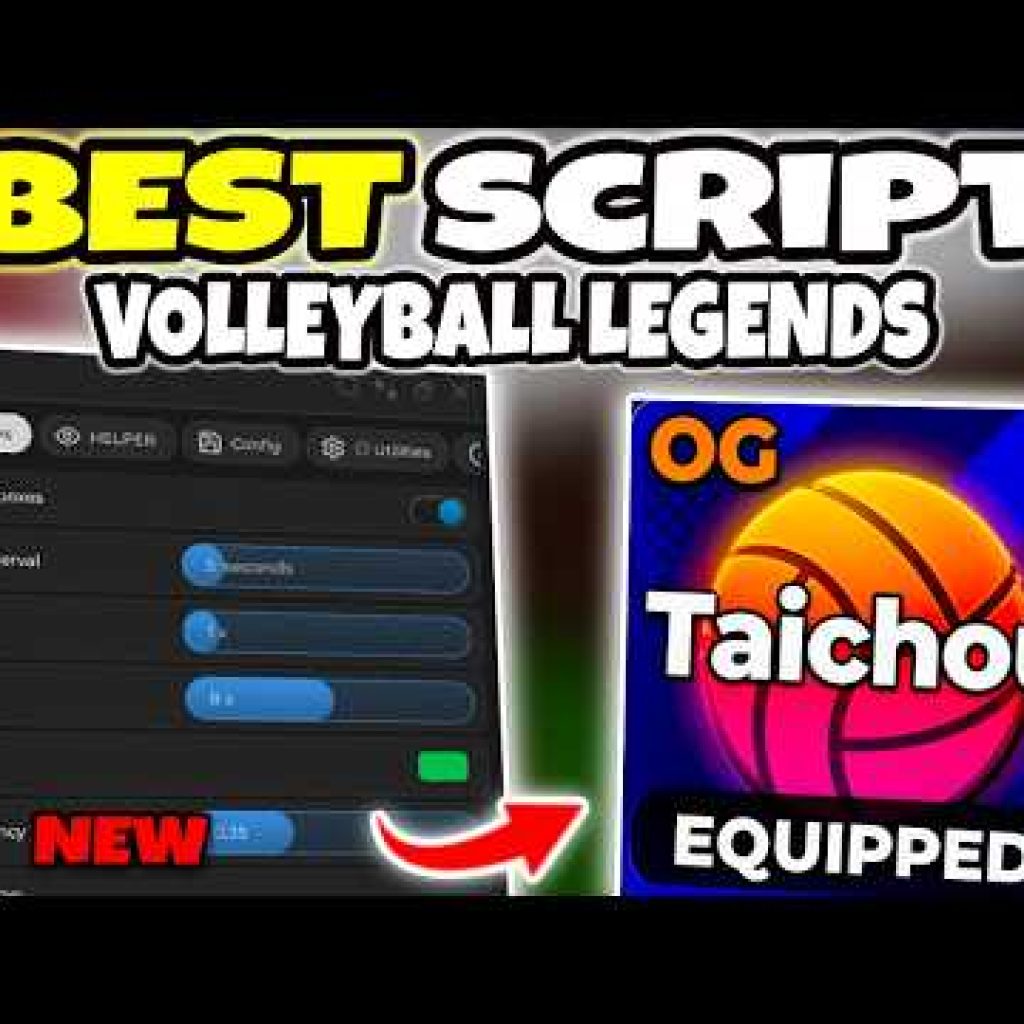 VOLLEYBALL LEGENDS Script | Inf Spins , ESP , Ball Predict