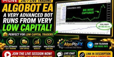 Algo Bot’s Live GOLD Trading | ALGO Trading On GOLD | Low Capital ALGO BOT #goldtrading #xauusd