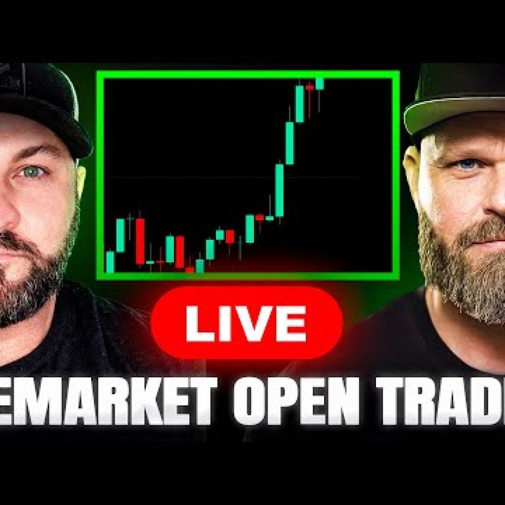 CRYPTO TRADING Before Market Open | Bitcoin, NASDAQ, Gold & Oil
