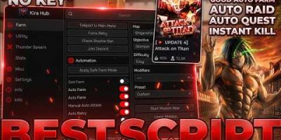 [⚡ OP] Attack On Titan Revolution Script No Key  | Auto Farm | Auto Raid | Multi Hit | (PC/MOBILE)
