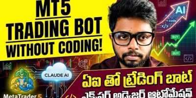How to create a trading bot in Meta trader 5 | Expert advisor | Algo trading